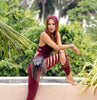 YAQUI LEGGINGS DEEP RED