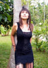 BLACK W/BLACK LACE
