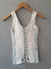 COOL GREY SNAKE PRINT