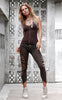 BROWN REPTILE PRINT